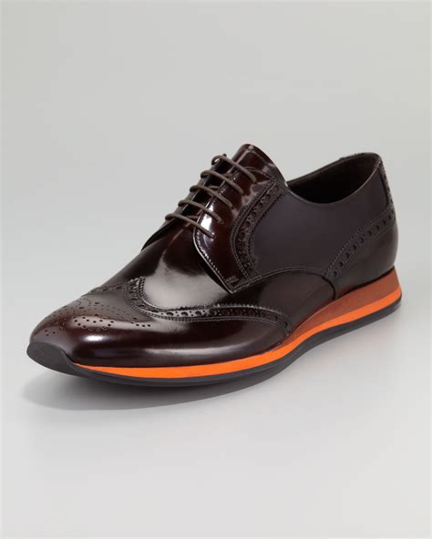 brown prada shoes|brown Prada shoes men.